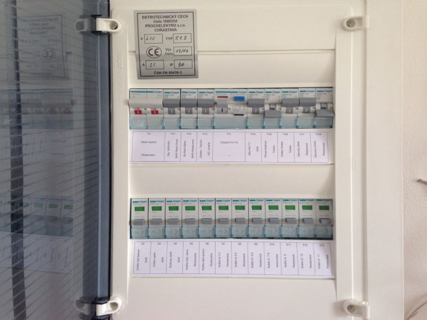 Prochelektro s.r.o. Vratislav Procházka Chrastava Elektroinstalace Liberec Montáže elektro Revize Rozvaděče